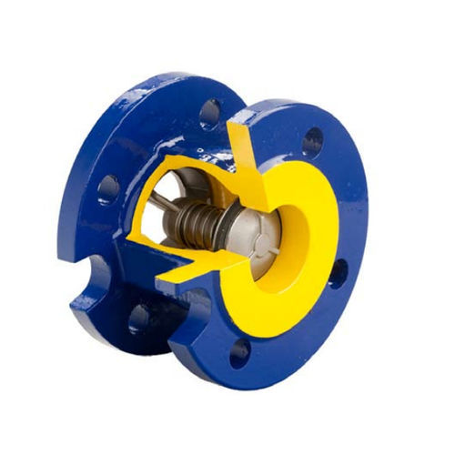 Valvola di ritegno a fungo - 402 - VARIMEX-VALVES Poland Sp.z.o.o. - per acqua / con flangia / a bassa pressione