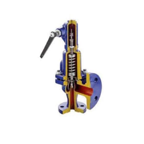 Valvola di sicurezza per aria - Si 63 - VARIMEX-VALVES Poland Sp.z.o.o. - a vapore / in acciaio / in ghisa