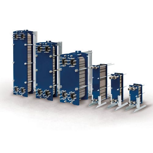 Scambiatore di calore a piastre e guarnizioni - VMG series - VAU Thermotech GmbH & Co. KG - liquido/liquido / in acciaio / a bassa pressione