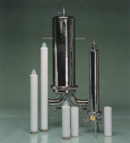 Carter per filtro a cartuccia - VM series - Voigt GmbH - a membrana / per liquido / in acciaio inossidabile