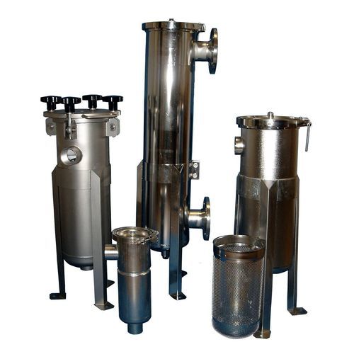 Carter per filtro a borsa - BFG series - Voigt GmbH - per liquido / in acciaio inossidabile / sanitario
