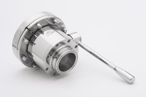 Valvola a sfera - VSK - AERRE INOX Srl - manuale / in acciaio inossidabile / PTFE