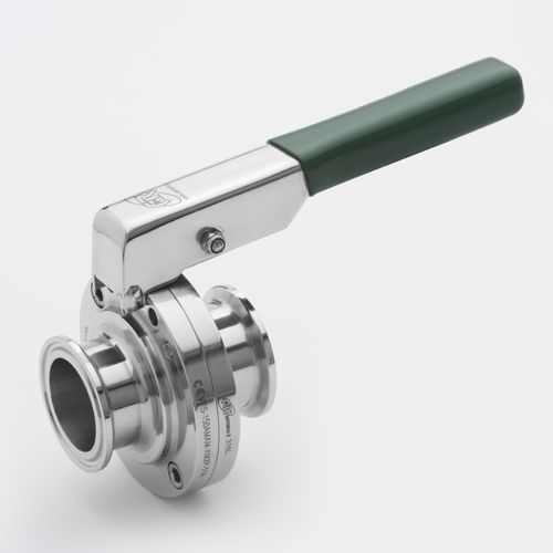 Valvola a farfalla - VFS series - AERRE INOX Srl - manuale / di arresto / per bevande