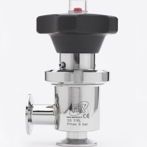 Valvola a membrana - VAL - AERRE INOX Srl - pneumatica / per bevande / in linea