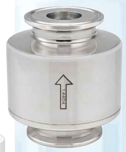 Valvola di ritegno in acciaio inossidabile - VR-BIO - AERRE INOX Srl - a molla