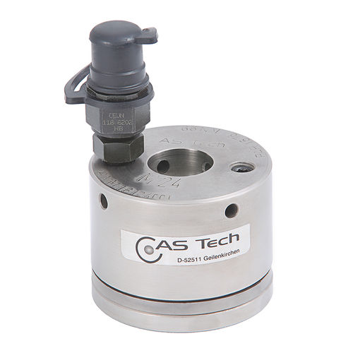 Dado idraulico per cuscinetti - AS Tech Industrie- und Spannhydraulik GmbH - con piastra distanziale / in metallo