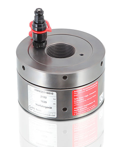 Dado idraulico per cuscinetti - AS Tech Industrie- und Spannhydraulik GmbH - con piastra distanziale