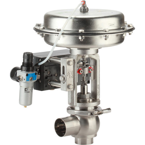 Valvola a membrana - BBZK - BARDIANI VALVOLE S.p.a. - manuale / pneumatica / elettropneumatica
