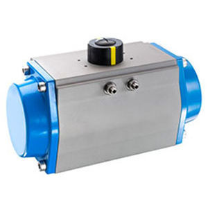 Attuatore pneumatico - GD series  - bar pneumatische Steuerungssysteme GmbH - rotativo / a doppio effetto / in alluminio
