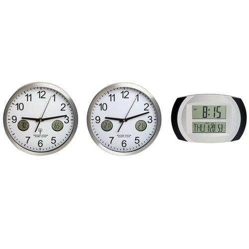 Orologio termometro - B61700 series - Bel-Art Products - analogico / digitale