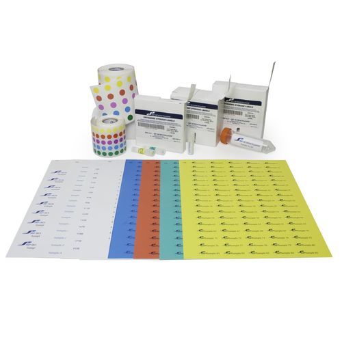 Etichetta adesiva - F1349 series - Bel-Art Products - in gesso / per materie plastiche / di tubi