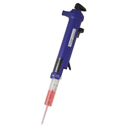 Pipetta monocanale - F37310-0000 - Bel-Art Products - a spostamento positivo / a ripetizione / manuale