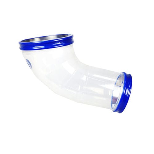 Tubazione flessibile per prodotti chimici - Corner Connector 040E - BFM Global Ltd. - in termoplastici / in poliuretano / per derrate alimentari