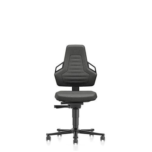 Sedia girevole per postazioni di lavoro - ESD Nexxit 9033E - bimos - ergonomica