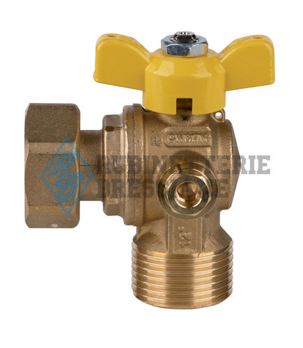 Valvola a sfera - 9079 - BONOMI GMBH - manuale / per gas / maschio-femmina