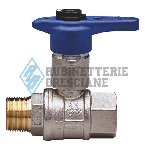Valvola a sfera - 2061 series - BONOMI GMBH - manuale / per acqua / maschio-femmina