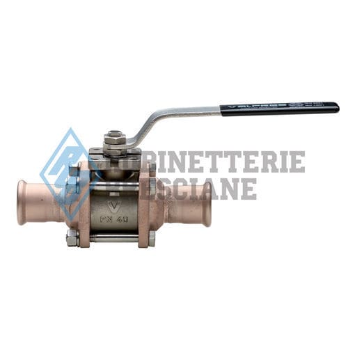 Valvola a sfera - 5N9000 series - BONOMI GMBH - a leva / 3 pezzi / per applicazioni marine