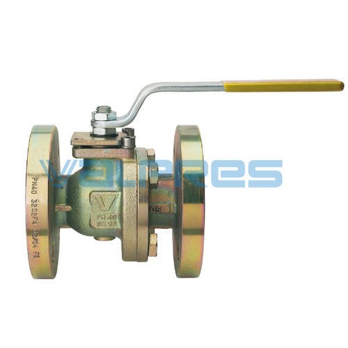 Valvola a sfera - 760341 series - BONOMI GMBH - a leva / per gas / con flangia