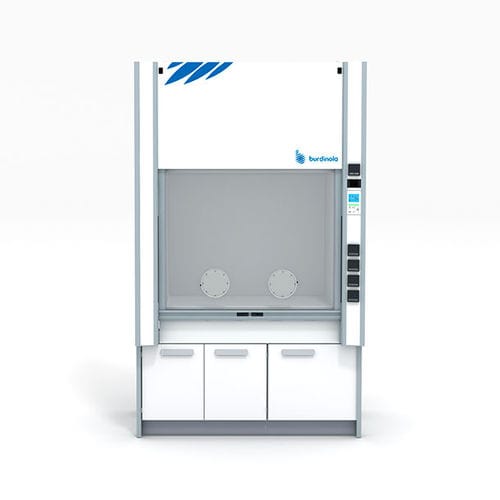 Cappa da laboratorio - BECOME RG - Burdinola Deutschland GmbH - per aspirazione chimica / di decontaminazione / da terra