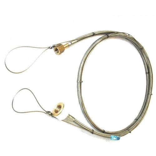Tubo flessibile con treccia in acciaio inossidabile - Cahouet - per aria / per gas / per ossigeno