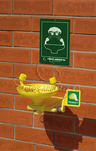 Lavaocchi da parete - 2210 - Carlos Arboles S.A. - in plastica / automatico