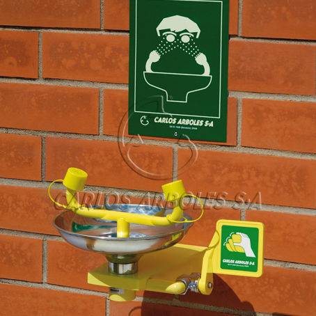 Lavaocchi da parete - 2210 SS - Carlos Arboles S.A. - in plastica / da interno / automatico
