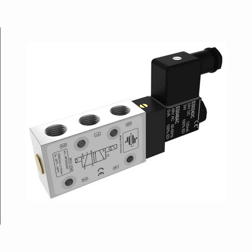 Elettrovalvola a comando assistito - MF2 series - EUROTEC Antriebszubehör GmbH - a 5 vie / aria / in linea