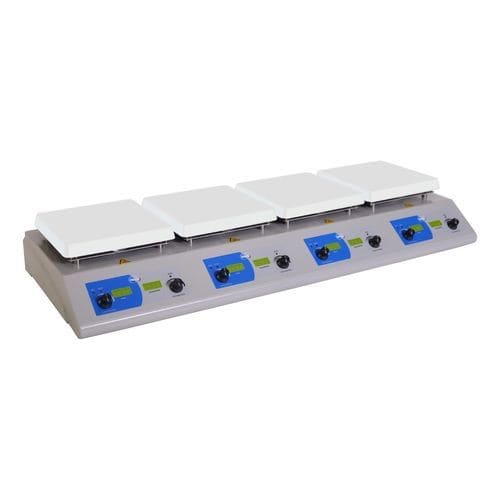 Agitatore di laboratorio multiplo - F840 - FALC Instruments S.r.l. - magnetico / analogico / a piastra riscaldante