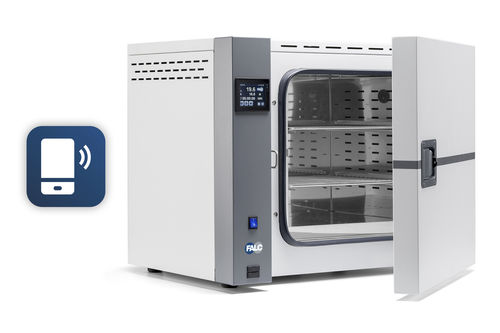 Forno a camera - STF-FR 52T - FALC Instruments S.r.l. - a convezione forzata / in acciaio inossidabile / digitale