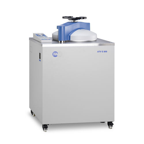 Autoclave da laboratorio - ATV-E 800 - FALC Instruments S.r.l. - verticale / a carico dall'alto / semiautomatico