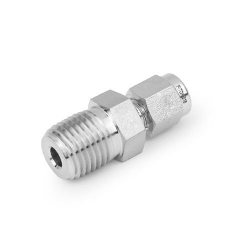Raccordo per gas - SS-CM-FL1-NS1 - FITOK GmbH - ad avvitamento / in acciaio inossidabile / maschio