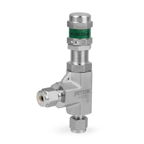 Valvola di scarico ad alta pressione - RVSS-FL4-6-F - FITOK GmbH - in acciaio inossidabile / in FKM / proporzionale