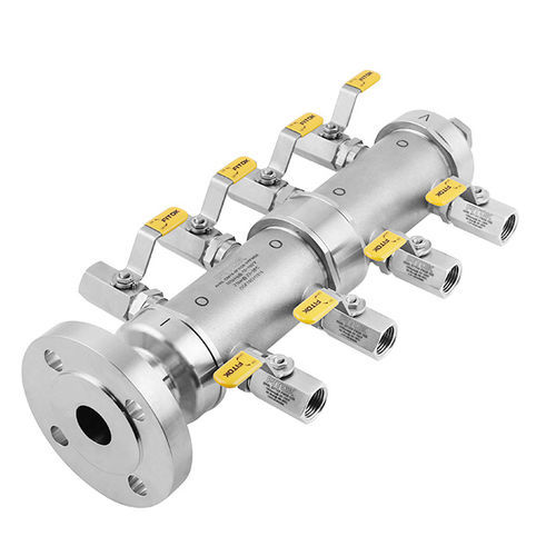 Manifold multicanale - AHSS-AM16-8FNS8-FNS8 - FITOK GmbH - in acciaio inossidabile / di ripartizione / femmina