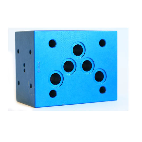 Manifold multicanale - B6-B10 - Fox S.r.l. - in alluminio anodizzato / per strumenti di misura della pressione