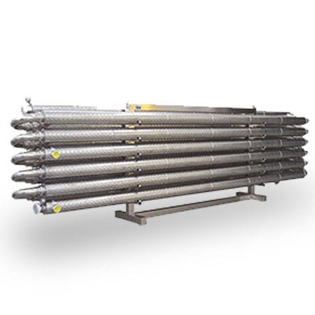 Scambiatore di calore multitubo - SM-C series - F.lli Marchisio & C. s.p.a. - liquido/liquido / in acciaio inossidabile / per alte temperature