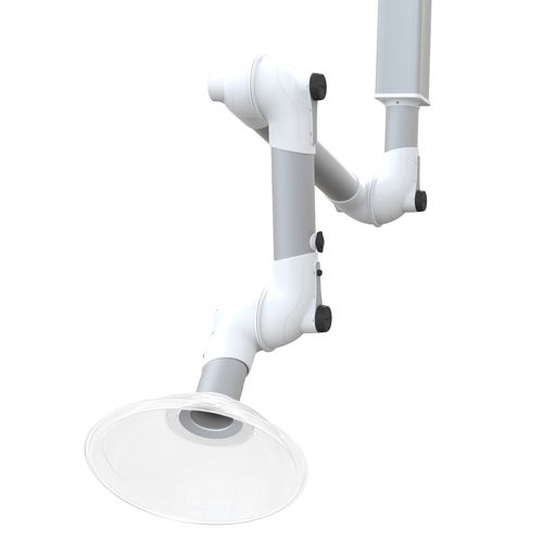 Braccio aspirante da banco - ME - Fumex - per montaggio a soffitto / a muro / articolato
