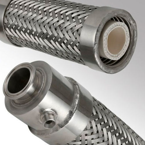 Tubo flessibile per acqua - GECITECH SAS - per prodotti alimentari / in elastomero / in acciaio inossidabile