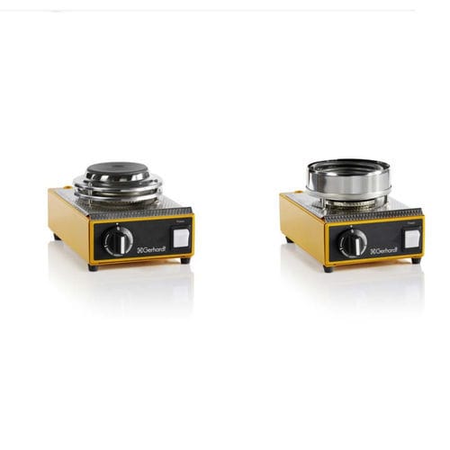 Piastra riscaldante da laboratorio - EV 1 - C. Gerhardt GmbH & Co. KG - analogica / compatta