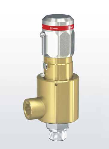 Valvola di sicurezza per gas - 492 GOX series - Goetze KG - per cisterna / compatta