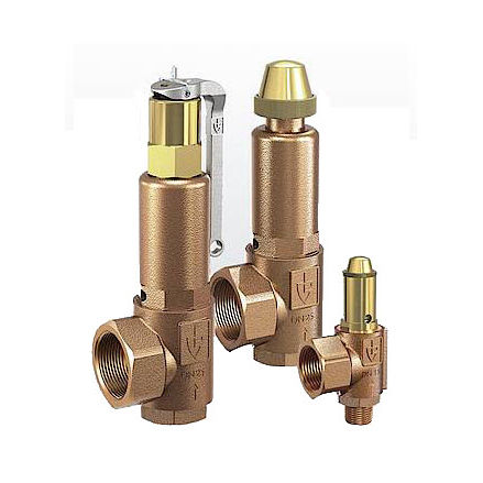 Valvola di sicurezza per vapore - 851 series - Goetze KG - per gas / per aria compressa / compatta