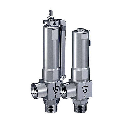 Valvola di sicurezza per vapore - 420 series - Goetze KG - per gas / per cisterna / filettata