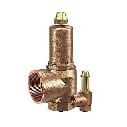 Valvola di sicurezza per vapore - 651mHNK series - Goetze KG - per acqua calda / filettata / a membrana