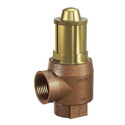 Valvola di sicurezza per vapore - 651mHIK series - Goetze KG - per acqua calda / filettata / a membrana