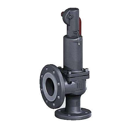 Valvola di sicurezza per vapore - 352bHL series - Goetze KG - per acqua calda / con flangia