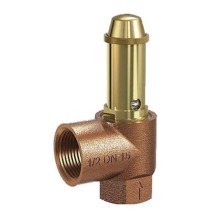 Valvola di sicurezza per acqua calda - 651mSK series - Goetze KG - filettata / a membrana