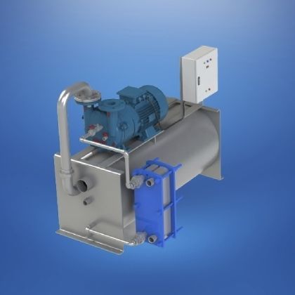 Gruppo da vuoto lubrificato - Gücüm Pompa Makina Sanayi Tic. A.S. - industriale