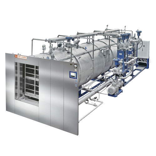 Autoclave di processo - DLOS  - DE LAMA S.p.A. - orizzontale / in vetro / di sterilizzazione