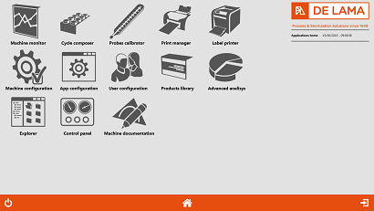 Software embedded - DE LAMA S.p.A. - di gestione / di regolazione / Windows