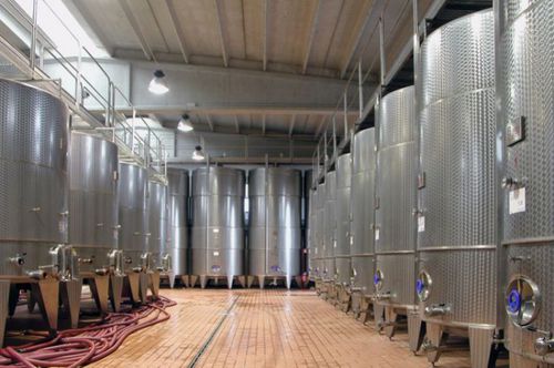 Serbatoio per vino - DELLA TOFFOLA GROUP - in acciaio inossidabile / di stoccaggio / di fermentazione
