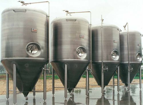 Serbatoio di fermentazione - DELLA TOFFOLA GROUP - di stoccaggio / per birra / a fondo conico